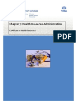 Chapter 7 - Health Insurance Administration