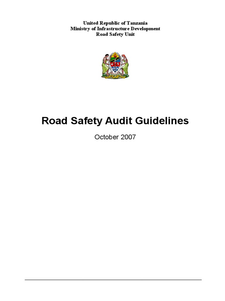 Road Safety Audit Guidelines | PDF | Audit | Traffic