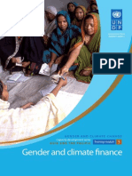 Training Module: Gender and Climate Finance