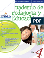 Cuaderno de Pedagogía y Educación - 4