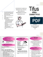 Leaflet Tifus