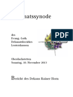 Synodalbericht 2013 PDF