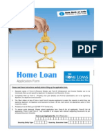 SBI HSG Loan Application Form