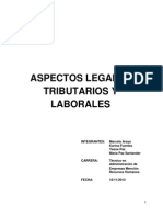 Aspectos Legales Tributarios y Laborales