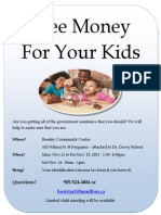 Free Money For Your Kids: Questions? 905-524-4884 or