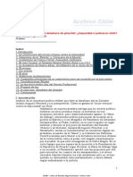 1999-2000. La Mesa de Diálogo y El Desafuero de Pinochet. ¿Impunidad o Justicia en Chile (CIS-ARCIS, Ago2000)