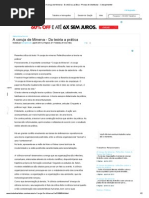 A coruja de Minerva - Da teória a prática - Provas de Vestibular - Celsopimentel