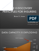 Three E-Discovery Principles for Insurers