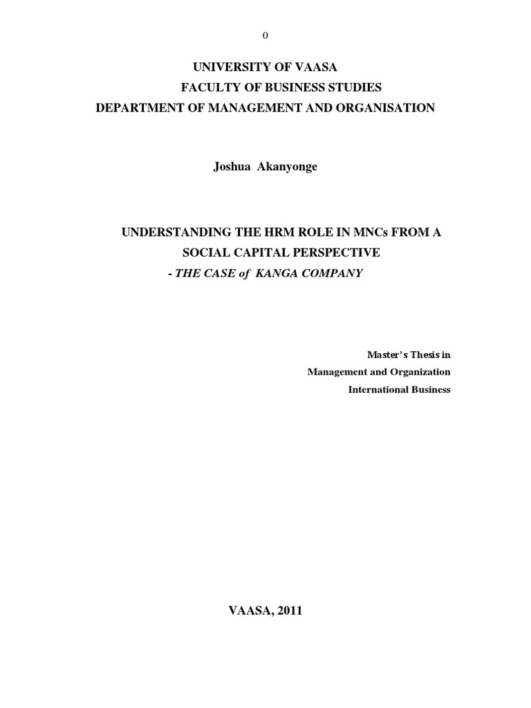 Master thesis social picture