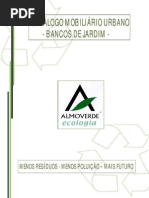 catálogo mobiliário urbano