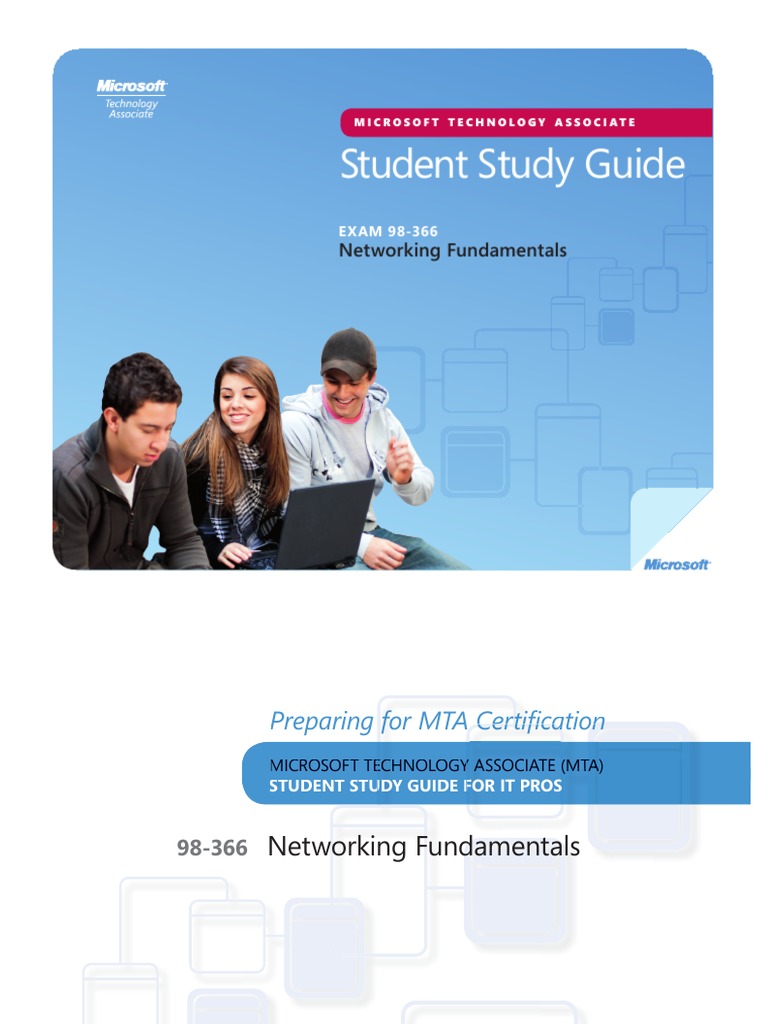 MTA Networking Fundamentals Study Guide PDF Network Topology