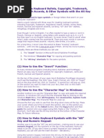 Download How to Make Keyboard Bullets by brunoap SN18454913 doc pdf