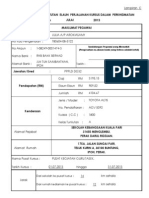 Borang Tuntutan Kursus Pro - ELT LC