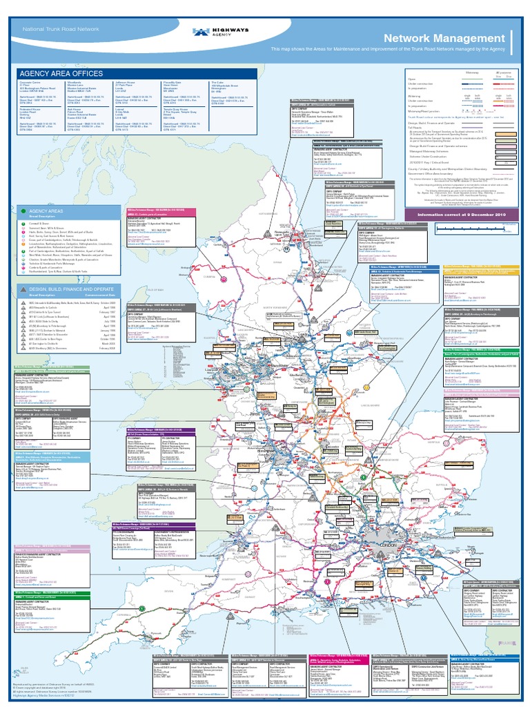 National Trunk Road Map12 PDF Road Road Transport