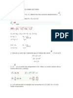 Ejercicios Resueltos Sobre Vectores