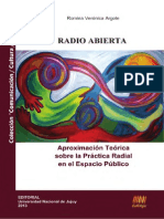 Radio Abierta. Aproximación teórica sobre la práctica radial en el espacio público (Romina Argote)