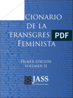 Diccionario de la Transgresión Feminista 2012