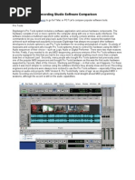 Download Recording Studio Software Comparison by loopinversion SN18457864 doc pdf