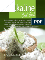 Alkaline Cook Book by Dr. Annie Guillet