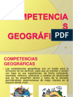 Competencias geográficas