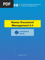 Nuxeo DM 5.4 InstallationGuide