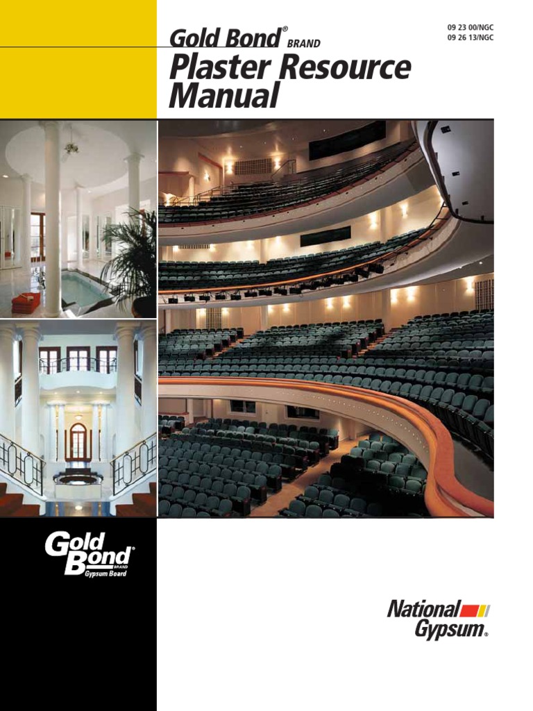 National Gypsum Plaster Products (Veneer Systems) PDF Plaster