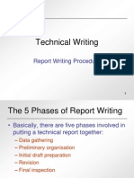 Report Writing Procedures