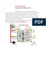 A-PDF Office To PDF Word Example