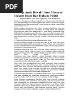Download Pekerja Anak Bawah Umur Menurut Hukum Islam Dan Hukum Positif by Aan Saja SN184617859 doc pdf