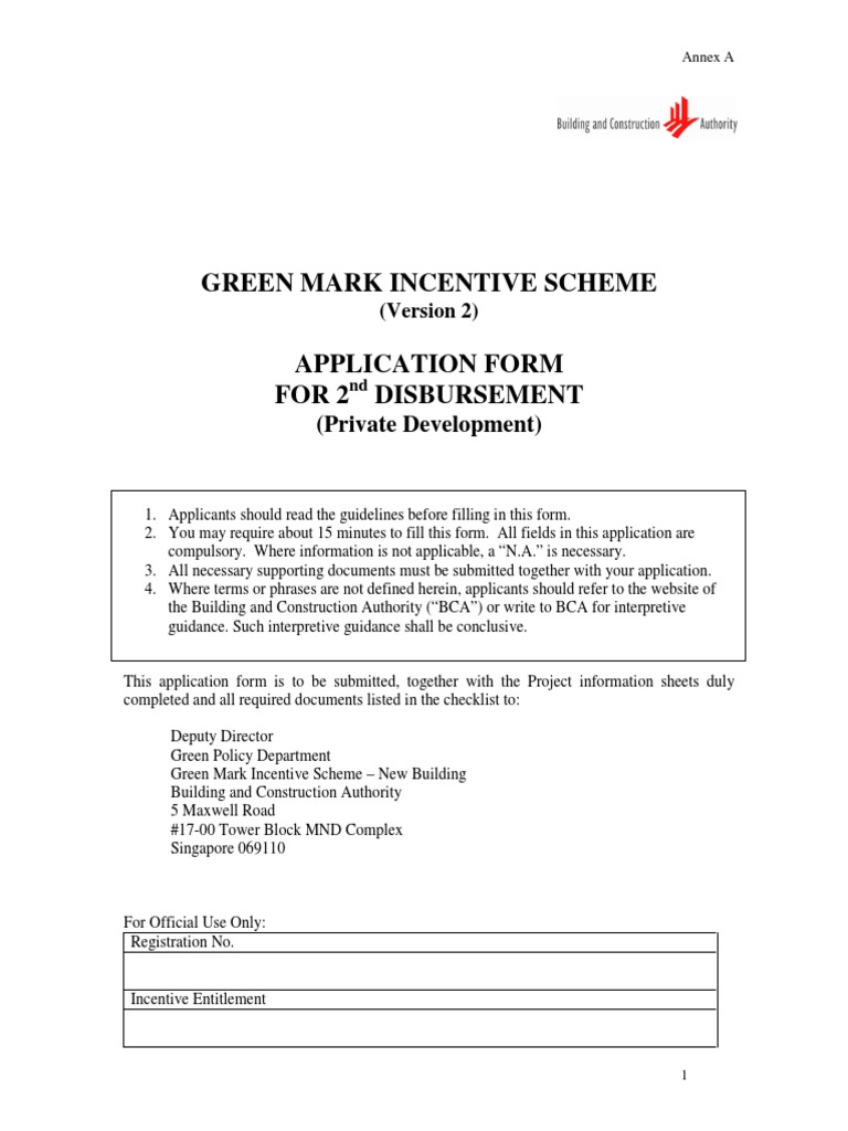 Green Mark Incentive Scheme (Private Development) PDF Kilowatt