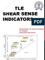 Brittle Shear Sense Indicators