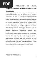 Download The Concept of Innocent Bystander in Blood Transfusion Medicine by Alhaji Bukar AB by Alhaji Bukar SN18464189 doc pdf