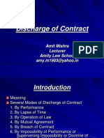 4aa9dModule - 4- Discharge of Contract