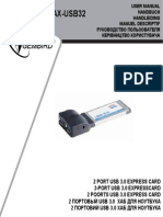 PCMCIAX-USB32 Manual