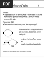 Simulation, Verification and Testing: 0