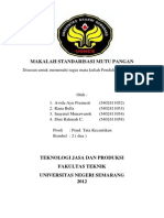 Download Makalah Standarisasi Mutu Pangan Konsumen by Ina Smaile SN184662168 doc pdf