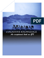 Cognitive Knowledge, an exceptional book on General Knowledge Quiz