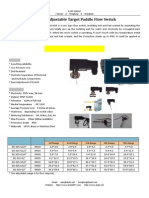 GE-315 Adjustable Paddle Flow Switches