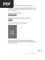 Blender 3D Lesson 3 Create A Red Man Using Extrude Command
