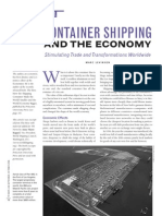 Container Shipping and The Us Economy