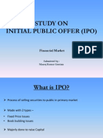 Study On Initial Public Offer (Ipo) : Financial Market