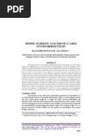 Download Seismic Stability Analysis of a Cable Stayed Bridge Pylon by skarthiga002 SN18470125 doc pdf