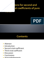 Correlations For Second and Third Virial Coefficients