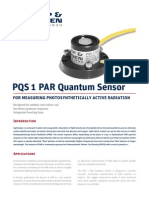 KippZonen Brochure PQS1 PAR Quantum Sensor V1303