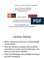 Critical Discourse Analysis: Concepts, Methods and Applications