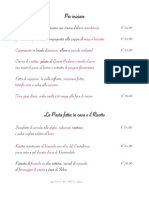 Menu Agliamici