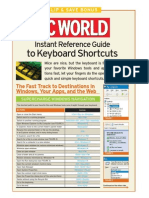 To Keyboard Shortcuts: Instant Reference Guide
