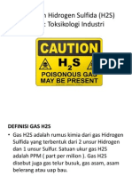 Keracunan Hidrogen Sulfida (H2S) Makul: Toksikologi Industri