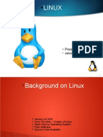Linux: - Presented by