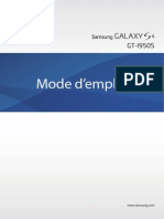 Mode d'Emploi Samsung Mobile
